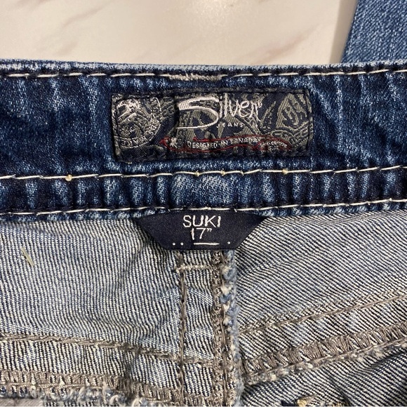 Silver Suki denim jeans 17” women’s 28/33 - Picture 7 of 8